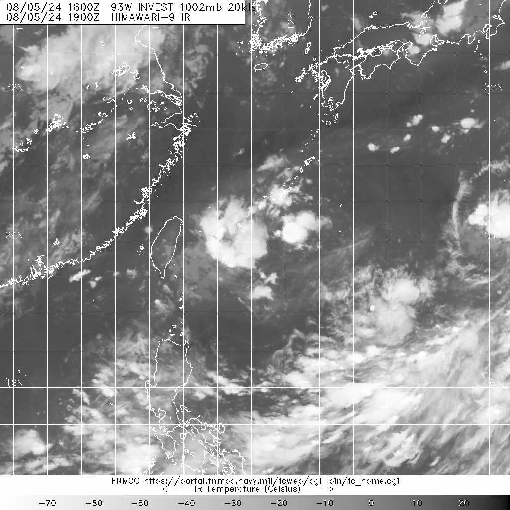 20240805.1900.himawari-9.ir.93W.INVEST.20kts.1002mb.23.2N.126.2E.100pc.jpg