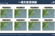 2025/9/9~9/14 天氣概況
