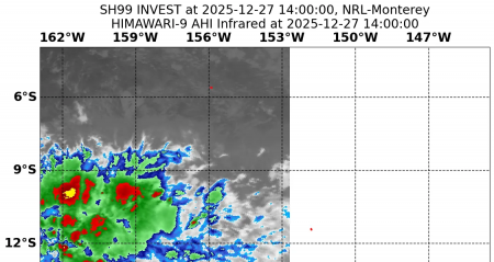 99P Low 薩摩亞東方海面
