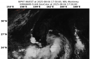 15W  JMA:TD 逐漸北上 無緣命名