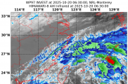 97W Low JMA:TD 西表島近海