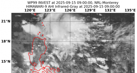 TD20(23W) JMA:GW 逐漸北上 趨向廣東