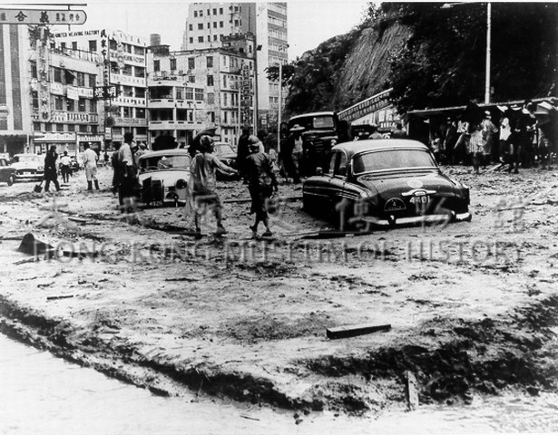 香港颱風，攝於1960年。.jpg