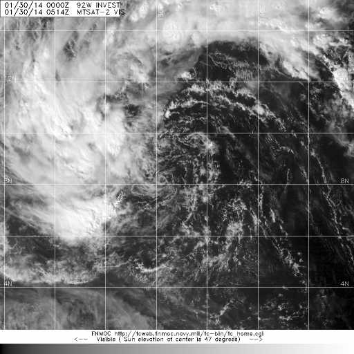 20140130.0514.mtsat-2.vis.92W.INVEST.20kts.1004mb.8.3N.136.8E.100pc.jpg