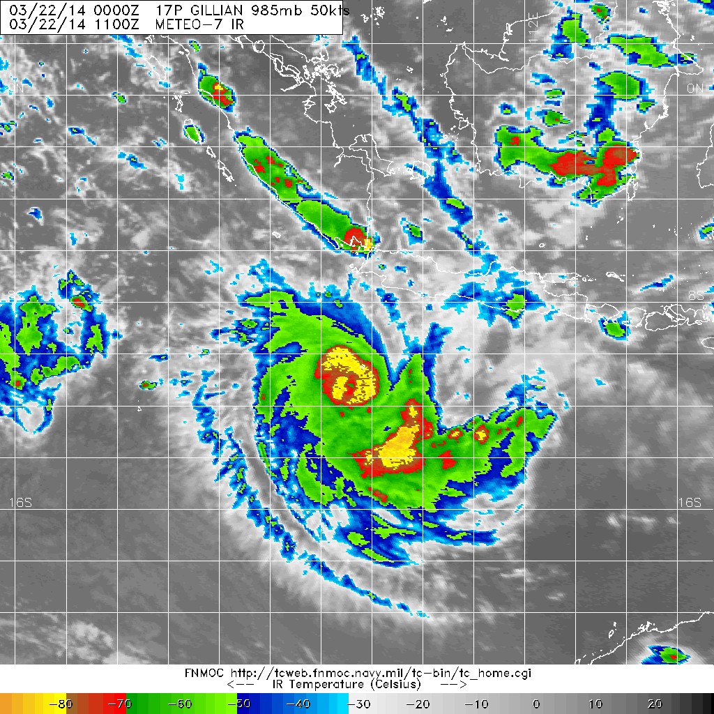 20140322.1100.meteo-7.ircolor.17P.GILLIAN.50kts.985mb.10.1S.105.4E.100pc.jpg