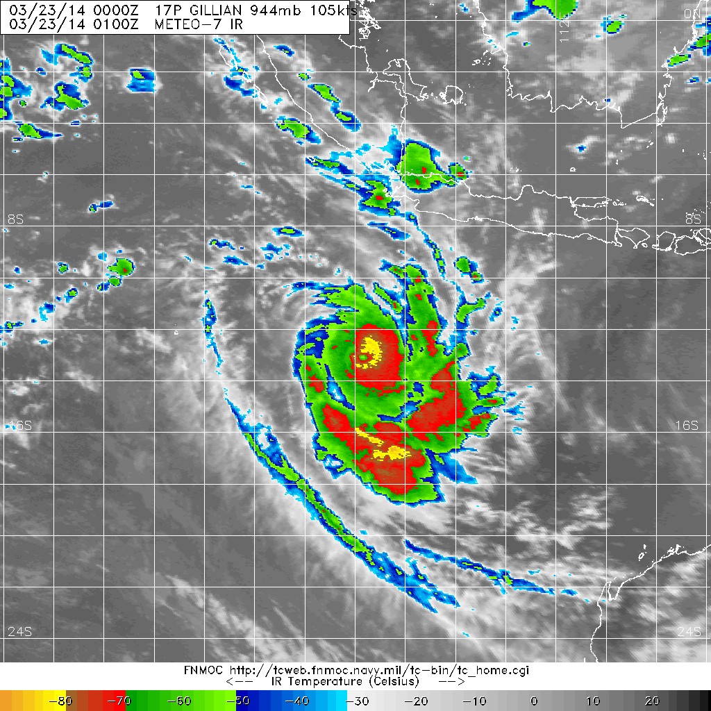 20140323.0100.meteo-7.ircolor.17P.GILLIAN.105kts.944mb.13S.104E.100pc.jpg