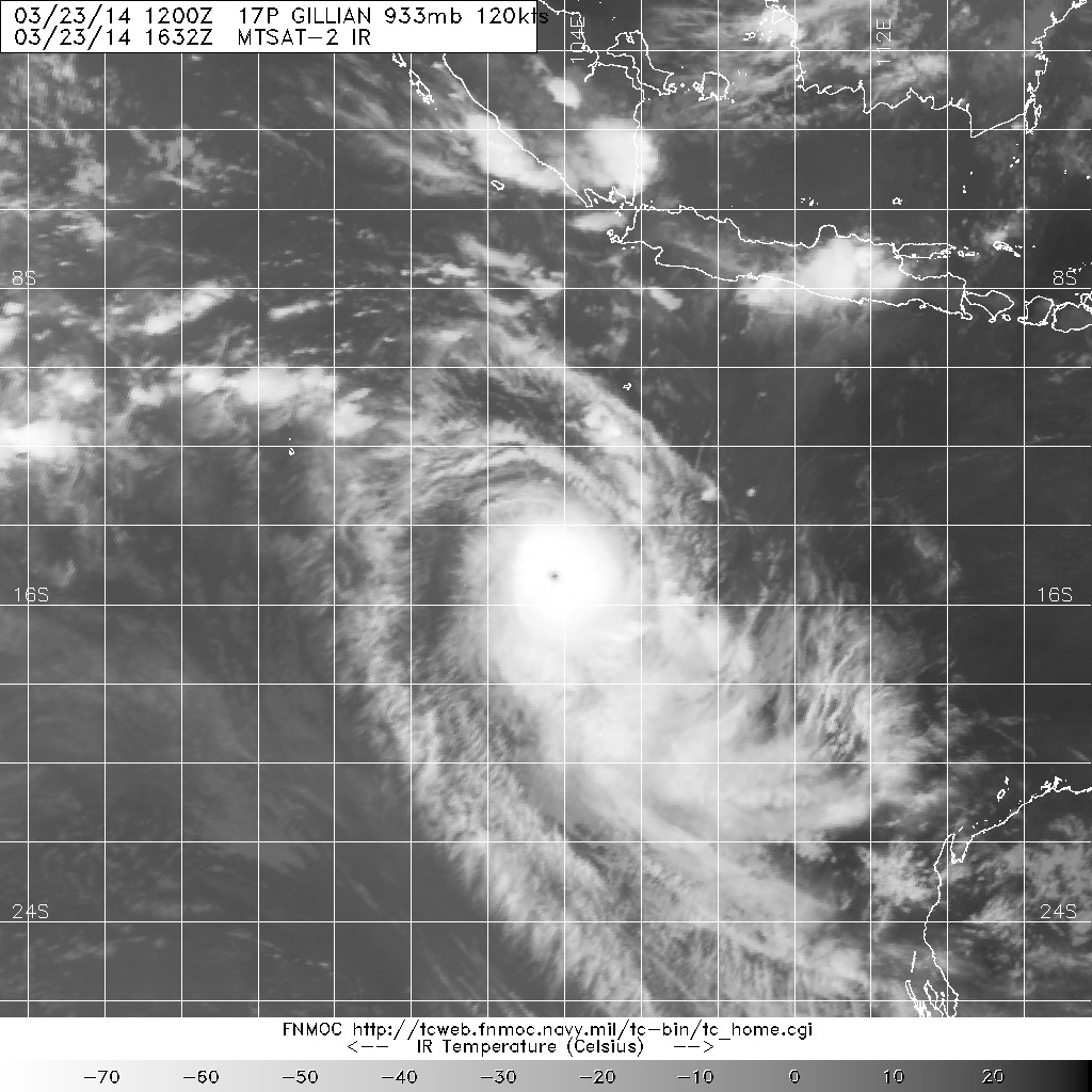 20140323.1632.mtsat-2.ir.17P.GILLIAN.120kts.933mb.14.5S.103.5E.100pc.jpg