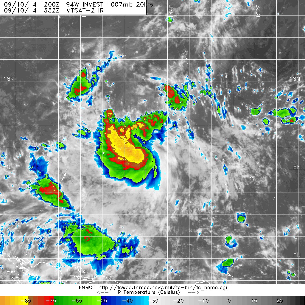 20140910_1332_mtsat-2_ircolor_94W_INVEST_20kts_1007mb_9_6N_142_6E_100pc.jpg
