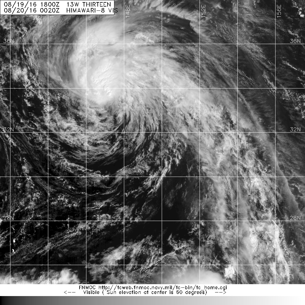 20160820.0020.himawari-8.vis.13W.THIRTEEN.35kts.996mb.31.1N.149.5E.100pc.jpg