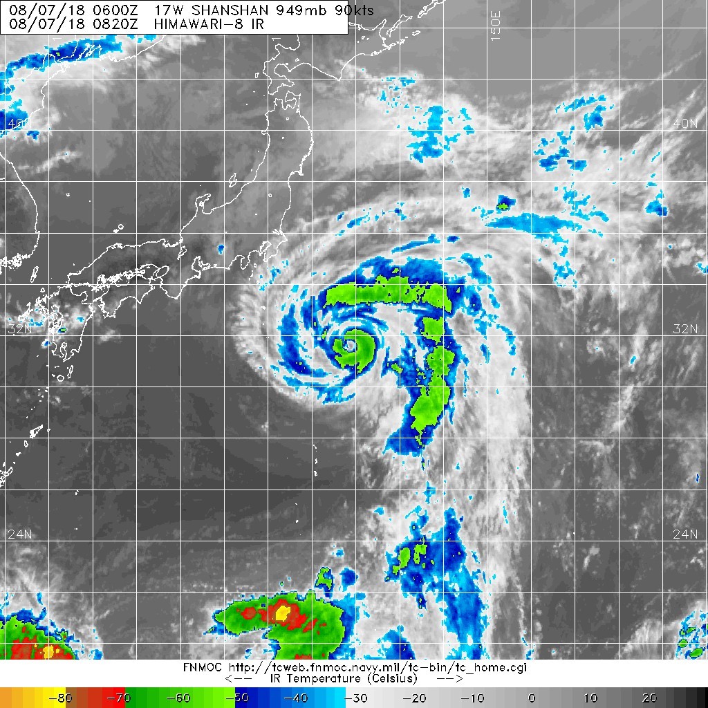 20180807.0820.himawari-8.ircolor.17W.SHANSHAN.90kts.949mb.31.3N.143.9E.100pc.jpg