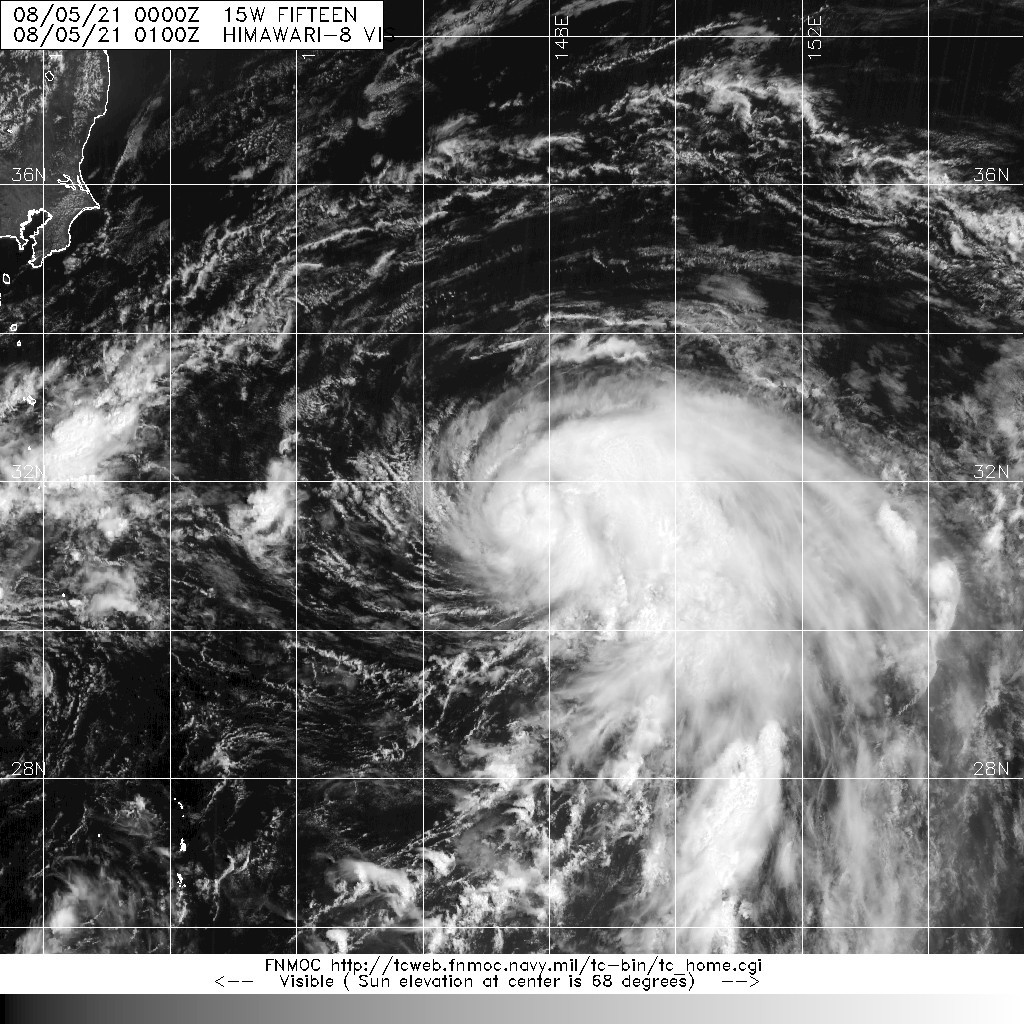 20210805.0100.himawari-8.vis.15W.FIFTEEN.40kts.992mb.31.6N.147.4E.100pc.jpg