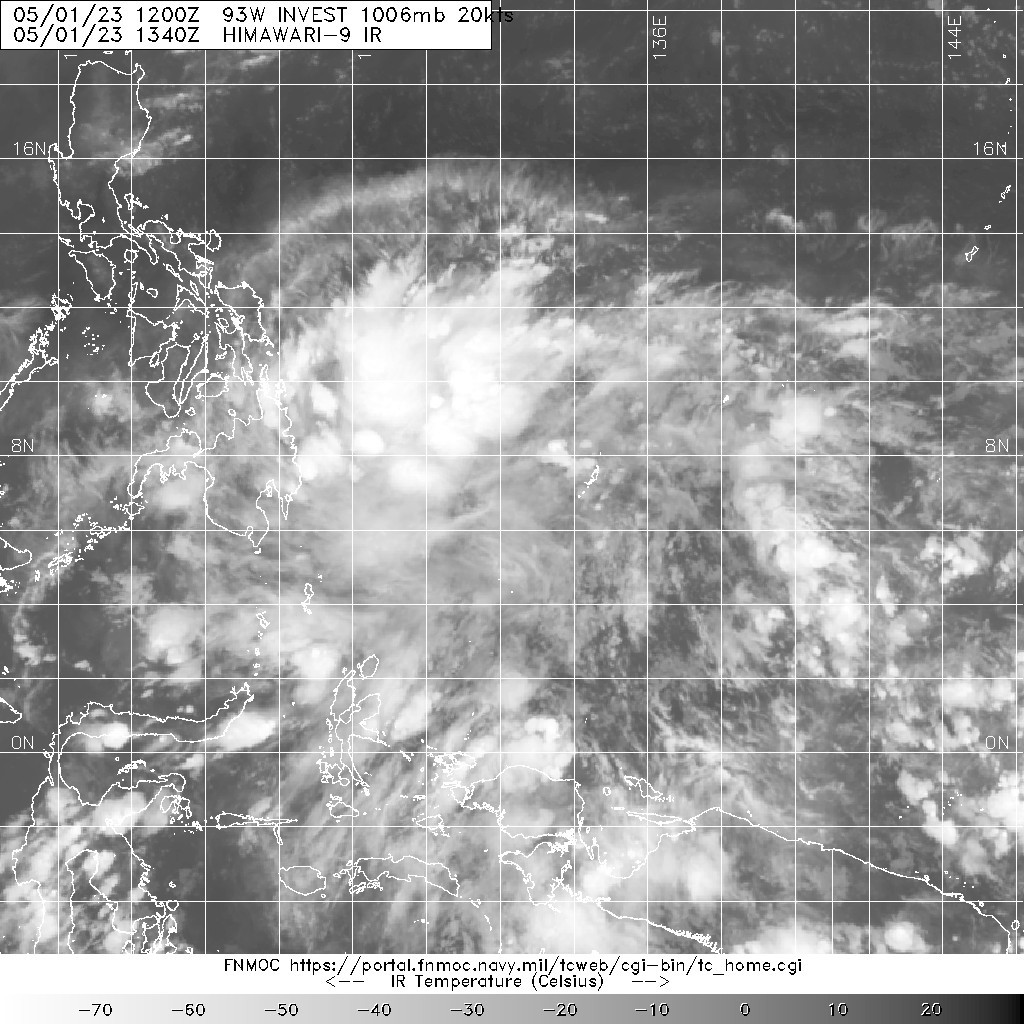 20230501.1340.himawari-9.ir.93W.INVEST.20kts.1006mb.6.5N.132.3E.100pc.jpg