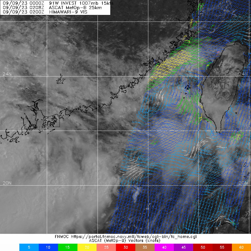 20230909.0208.mtb.ASCAT.wind.91W.INVEST.15kts-1007mb.222N.1171E.25km.noqc.jpg