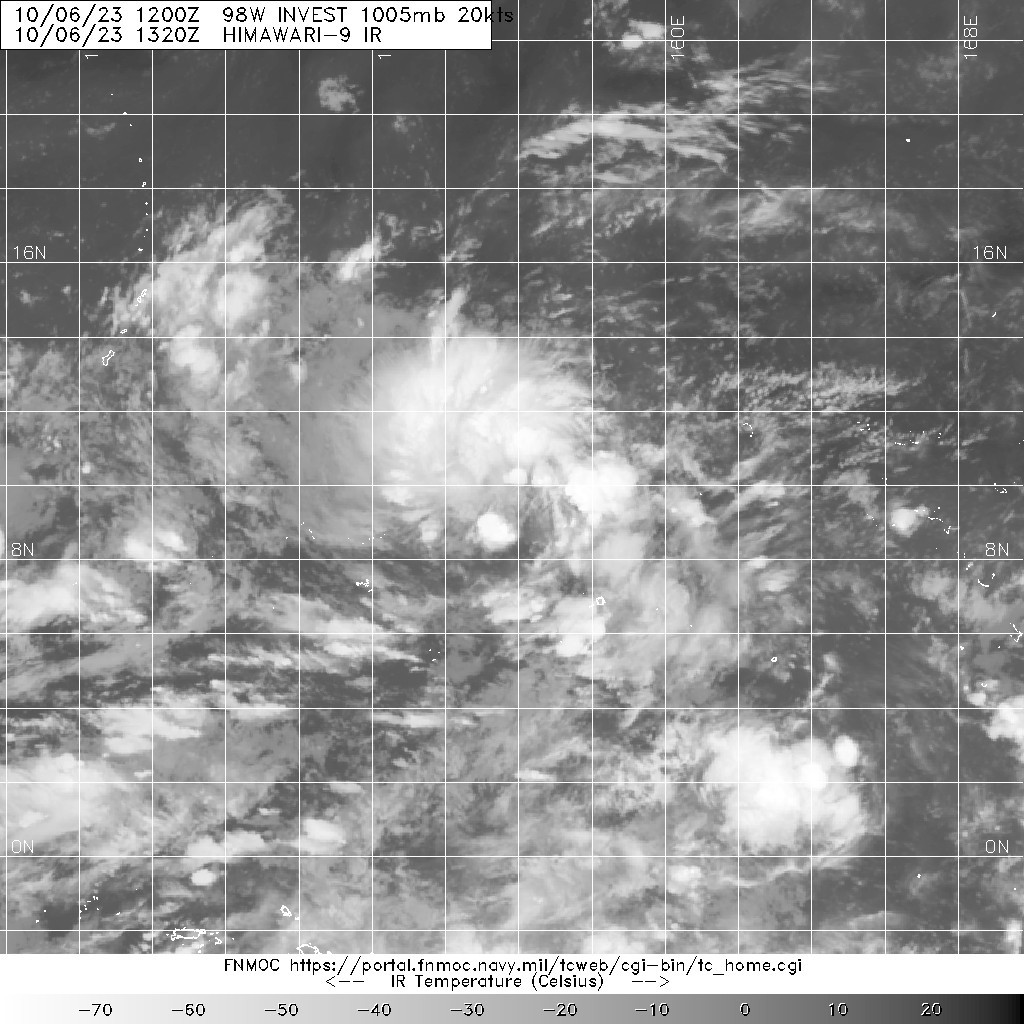 20231006.1320.himawari-9.ir.98W.INVEST.20kts.1005mb.9.3N.155.8E.100pc.jpg